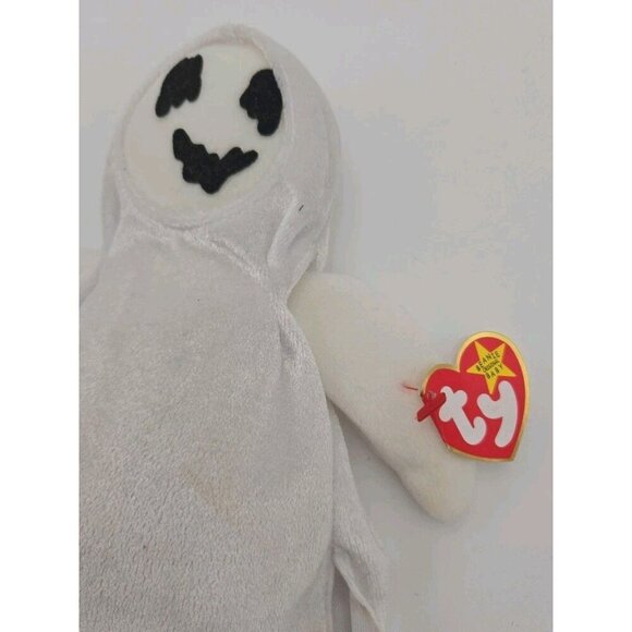 Ty Beanie Babies Halloween Lot Haunt Spooky and Sheets with Tags 1995 1999 2000 - Picture 3 of 16